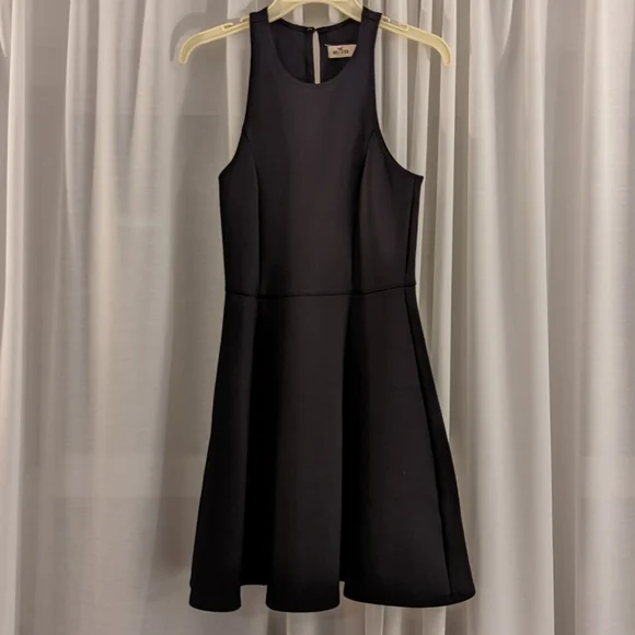 hollister black dress